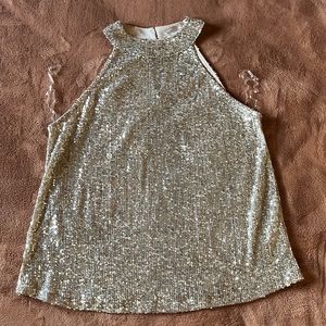 Sequin Tank Top